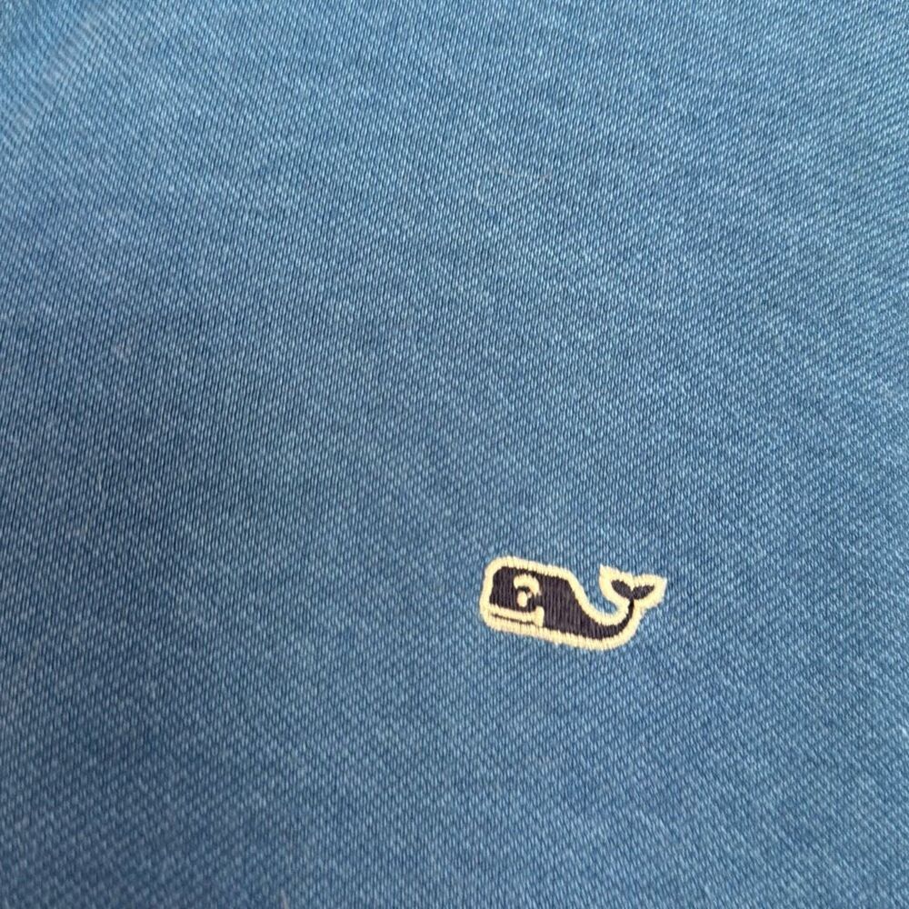 Vineyard Vines Blue V-Neck Sweater - Picture 3 of 9